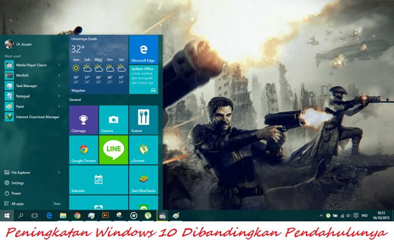 Peningkatan Windows 10 Dibandingkan Pendahulunya